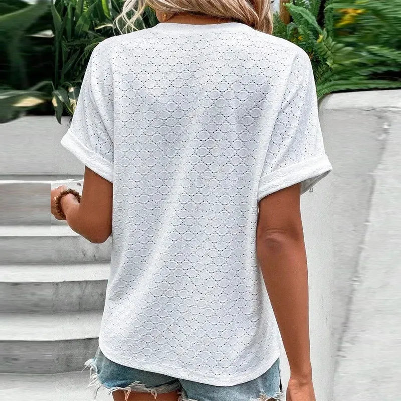 Ulvly Knit V Neck Shirt