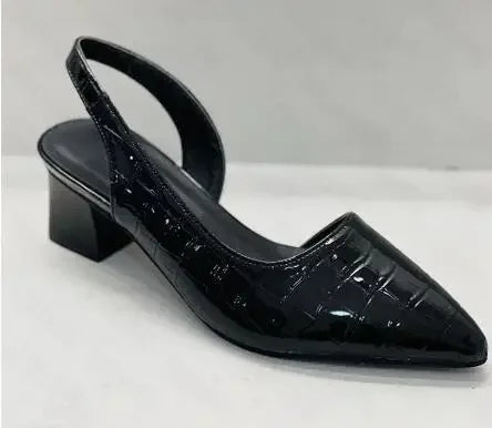 Ulvly Vintage Pointed-Toe Slingback Sandals