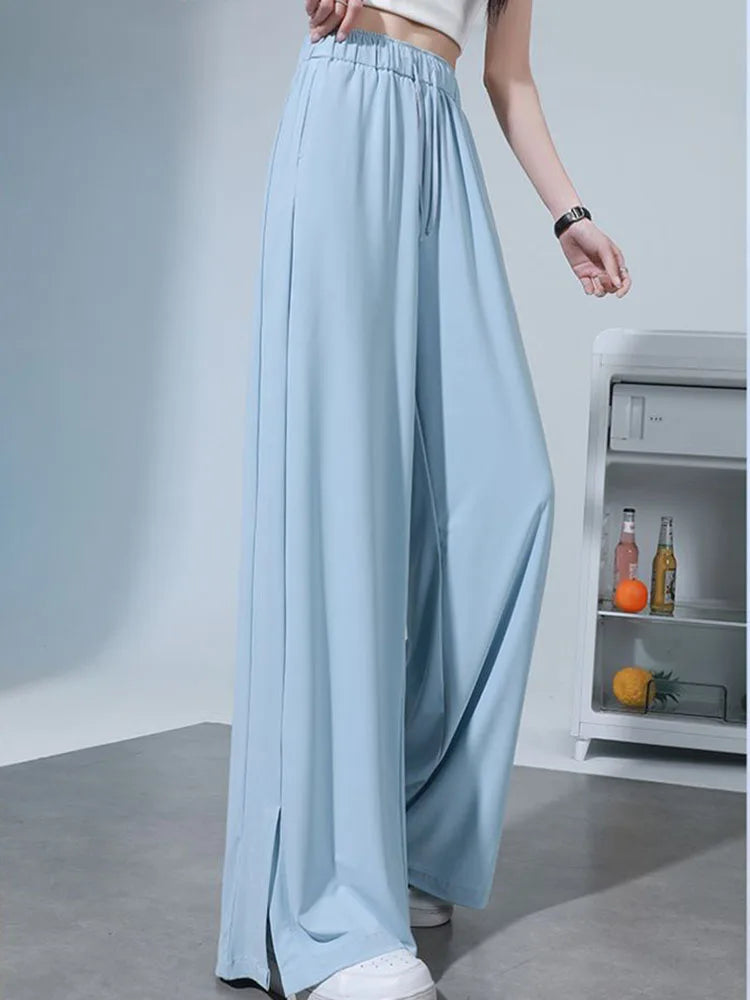 Ulvly IceSilk Split-Leg Trousers