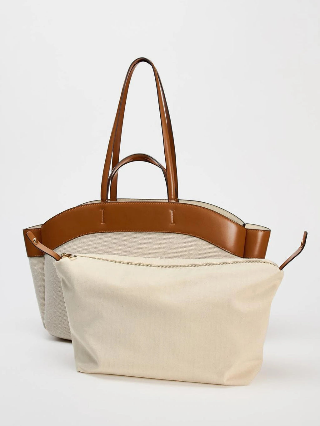 Ulvly Spliced Canvas Shoulder Bag