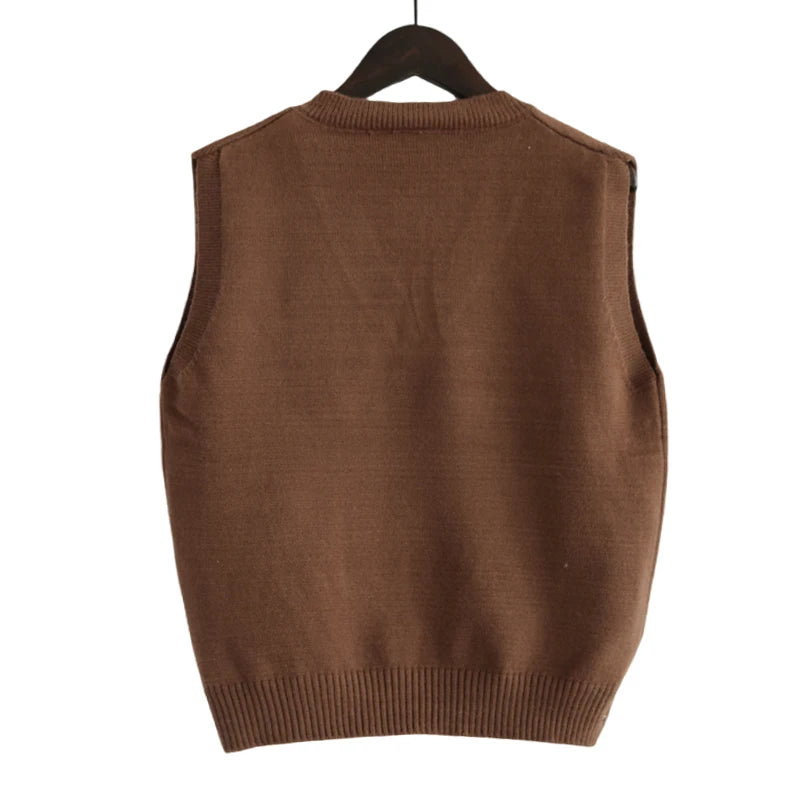 Ulvly V-Neck Knit Vest