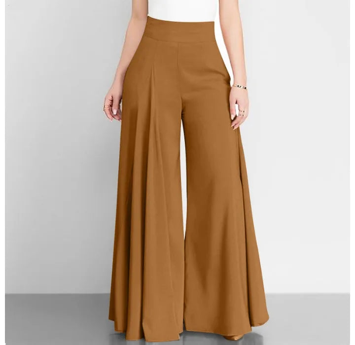Ulvly High-Waist Wide-Leg Trousers