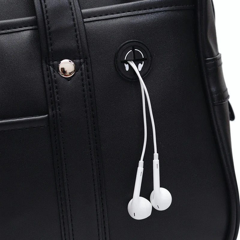 Ulvly PU Shoulder Tote – Student &amp; Commuter Edition