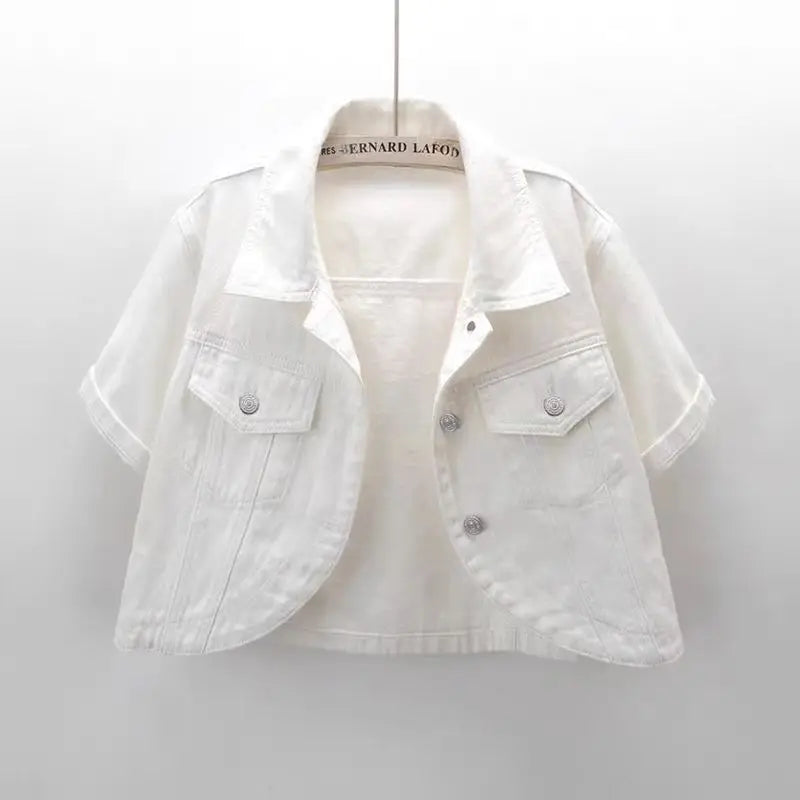 Ulvly Women’s Short Denim Jacket
