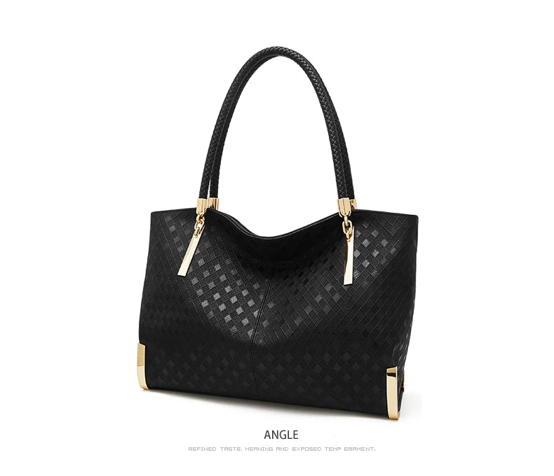 Ulvly Genuine Leather Winter Tote