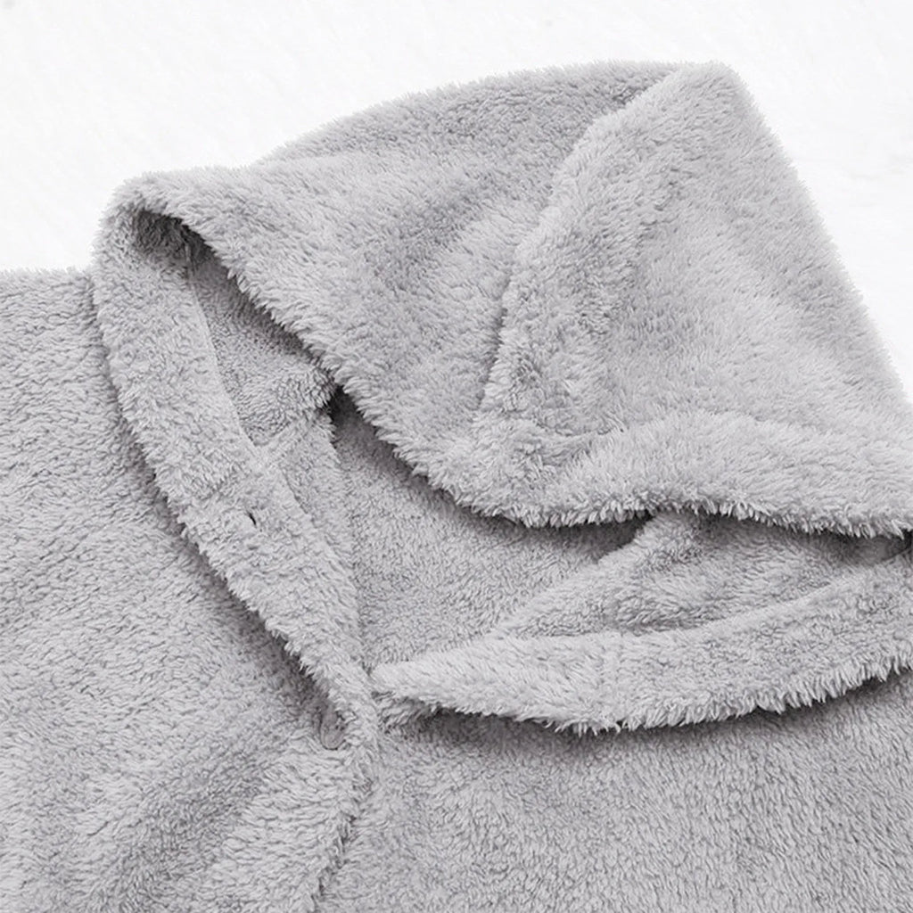 Ulvly Hooded Teddy Fleece Coat