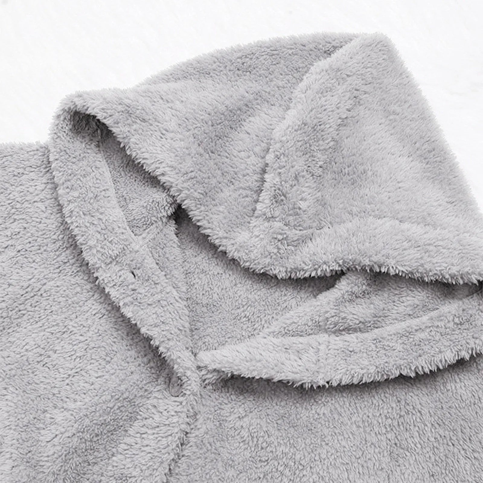 Ulvly Hooded Teddy Fleece Coat