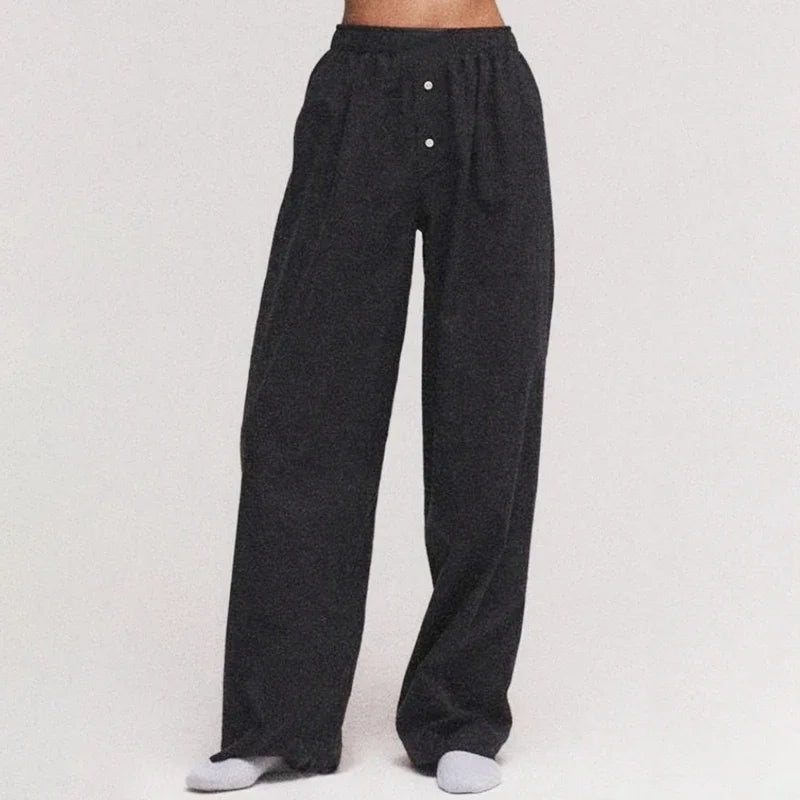 Ulvly Drawstring Wide-Leg Trousers