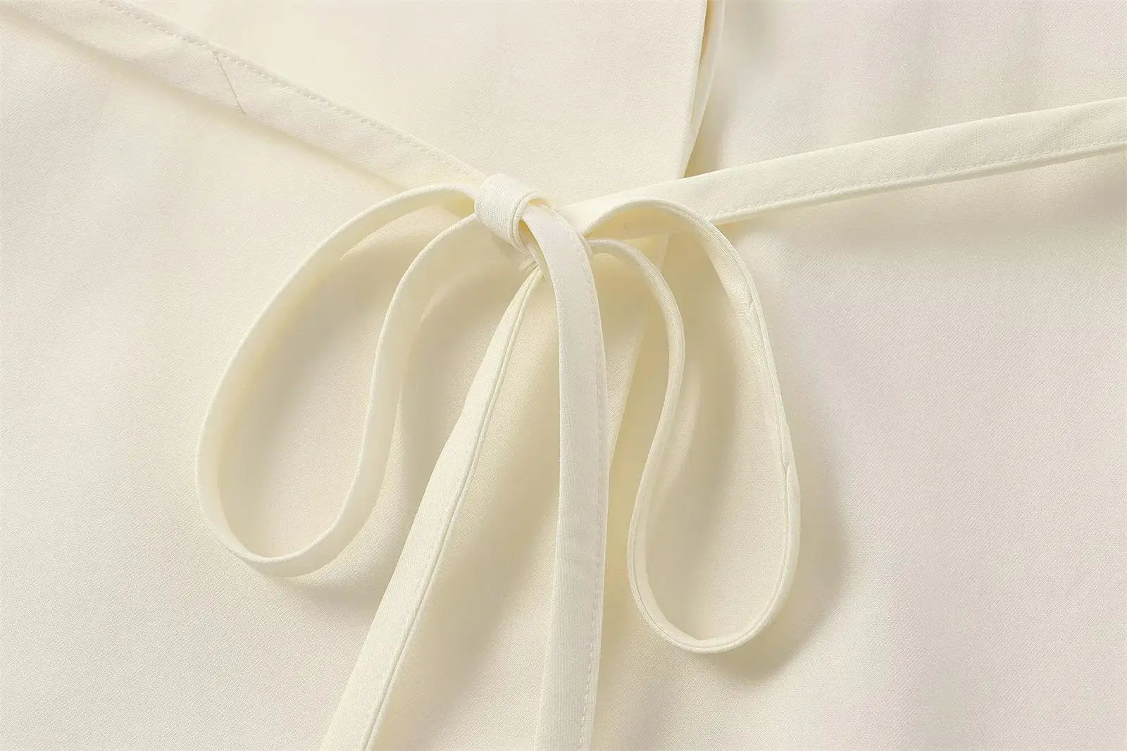 Ulvly Sleeveless Belted Suit Set