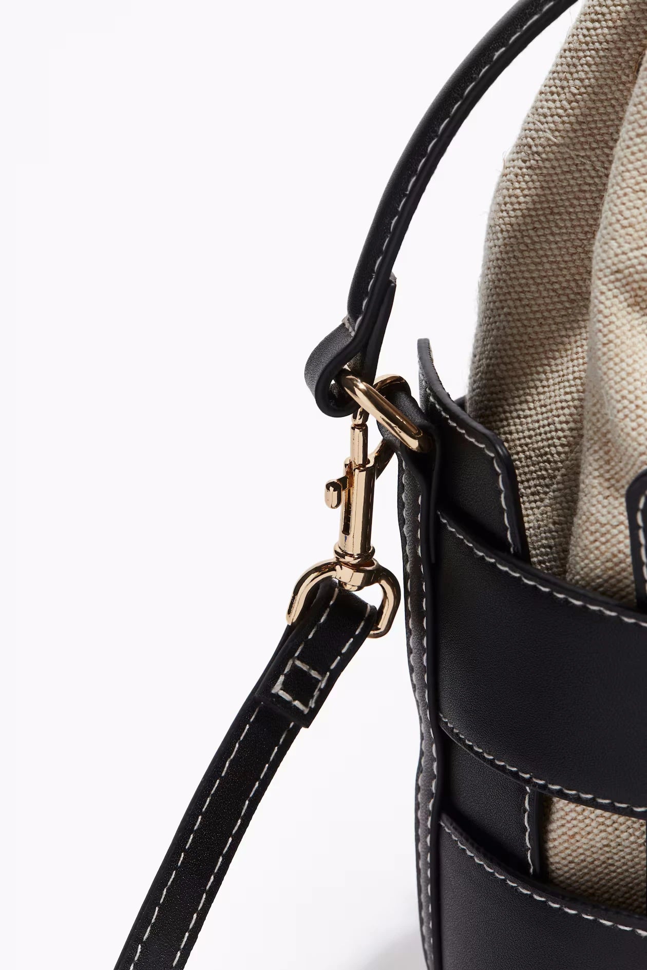 Ulvly Hollow-Out PU Bucket Bag