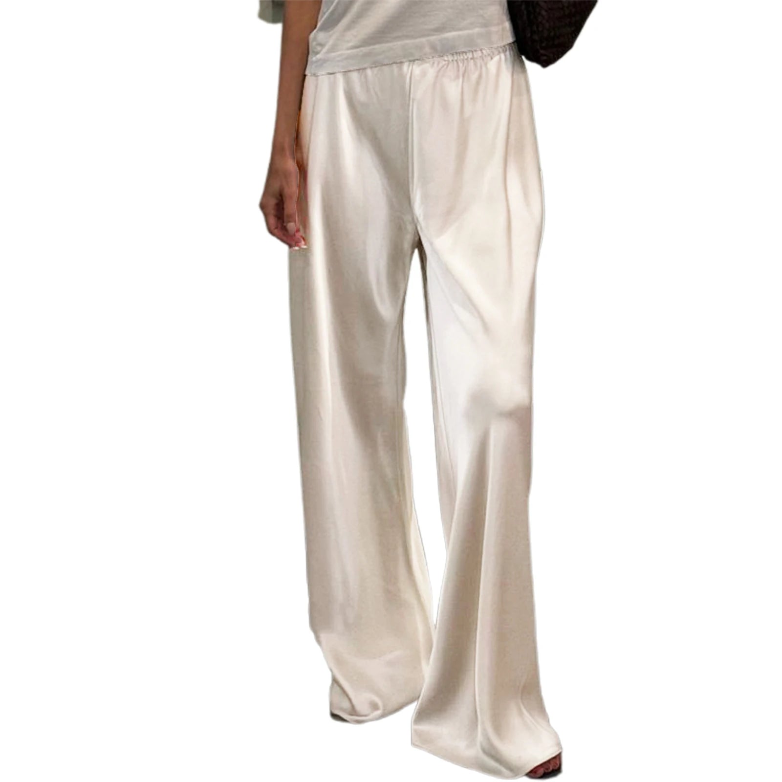 Ulvly Satin Wide-Leg Trousers