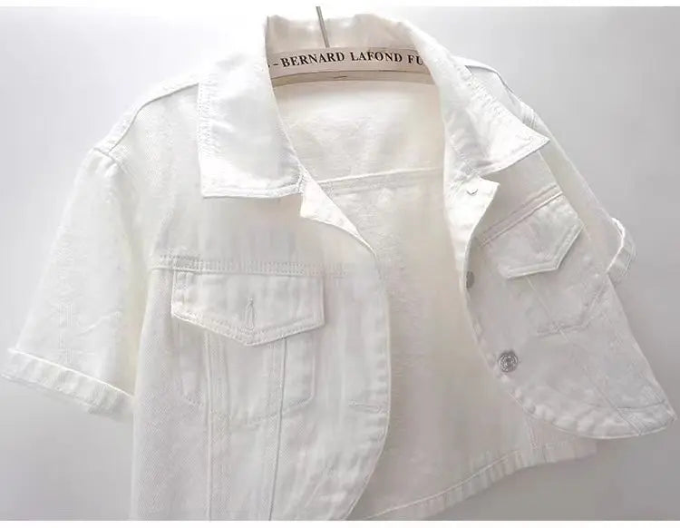 Ulvly Women’s Short Denim Jacket