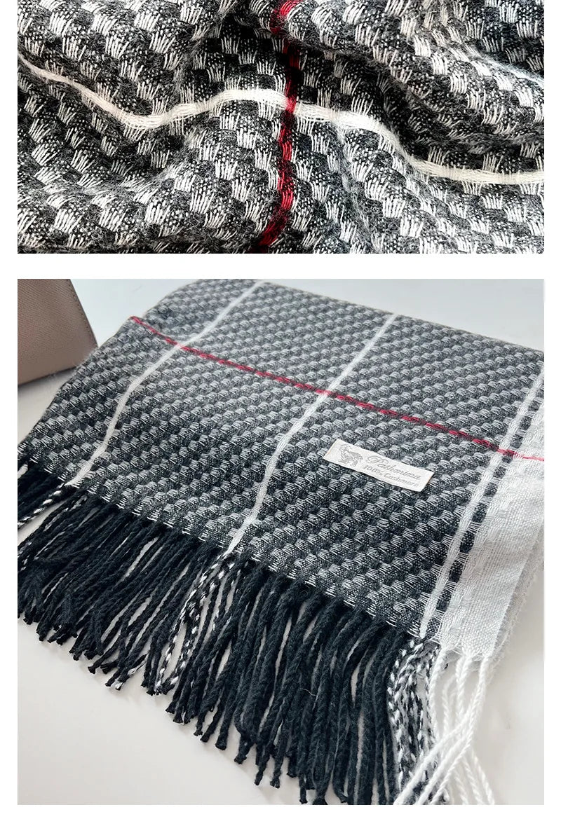 Ulvly Fish Scale Knit Wrap