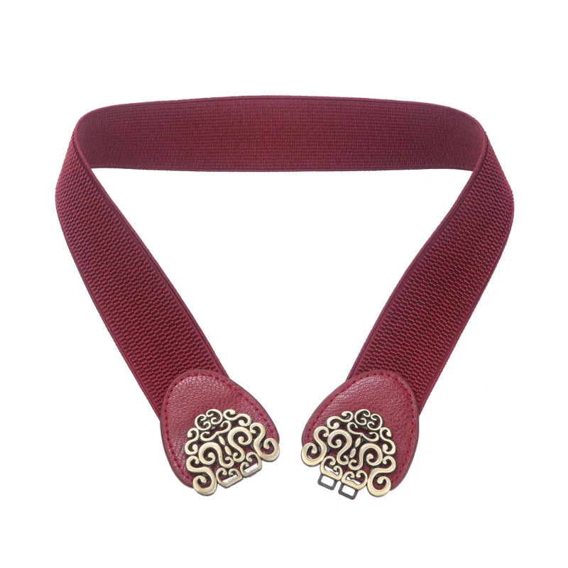 Ulvly Retro Stretch Waist Belt
