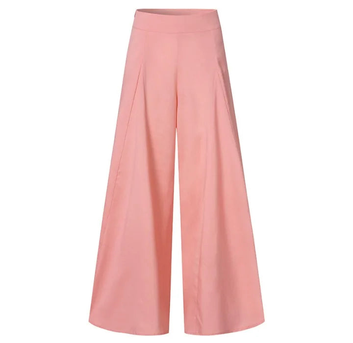Ulvly High-Waist Wide-Leg Trousers