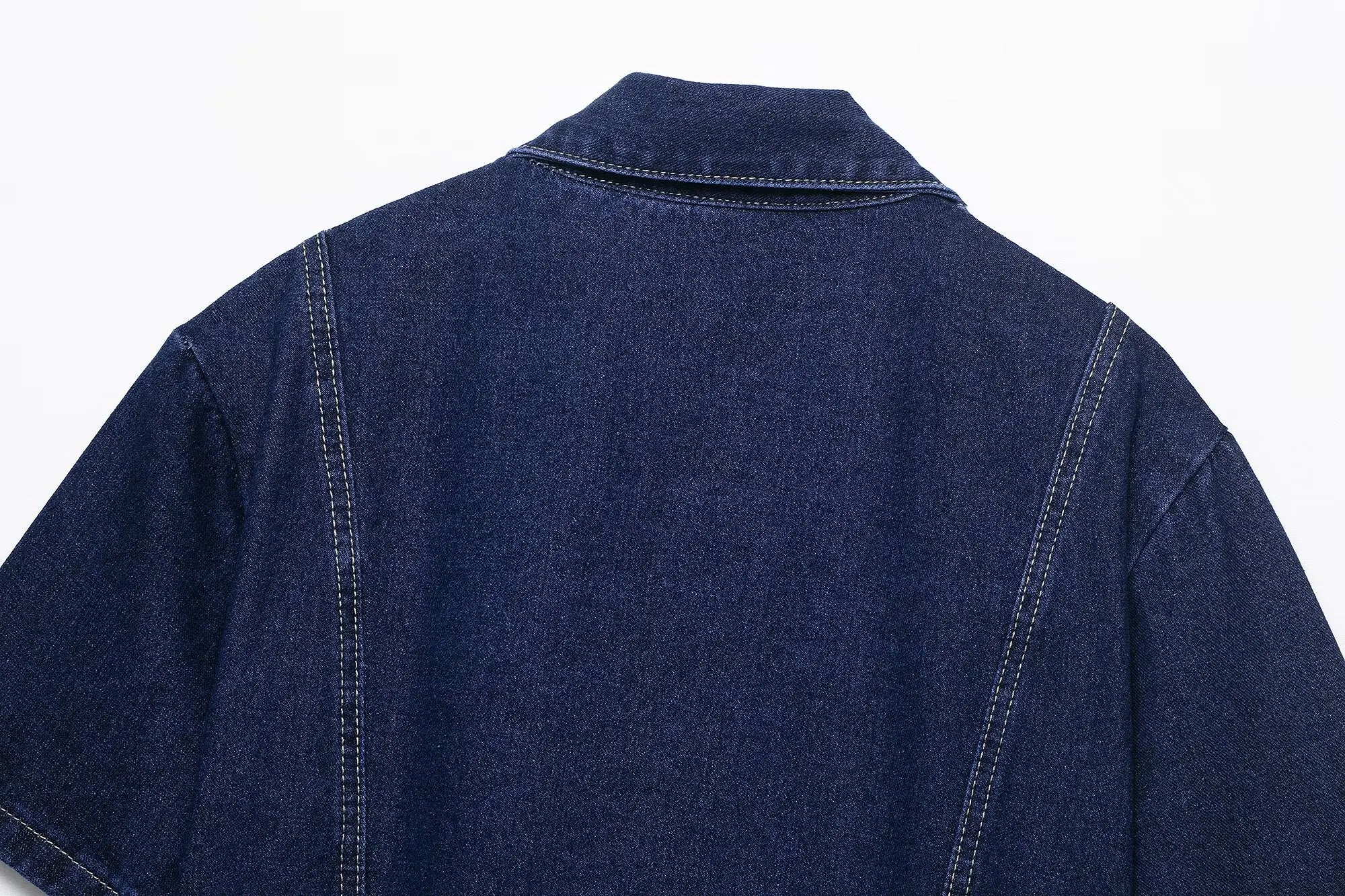 Ulvly Short-Sleeve Denim Jacket