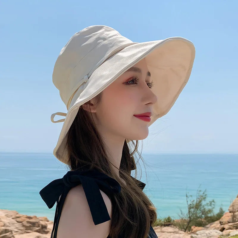 Ulvly Packable Wide Brim Bucket Hat