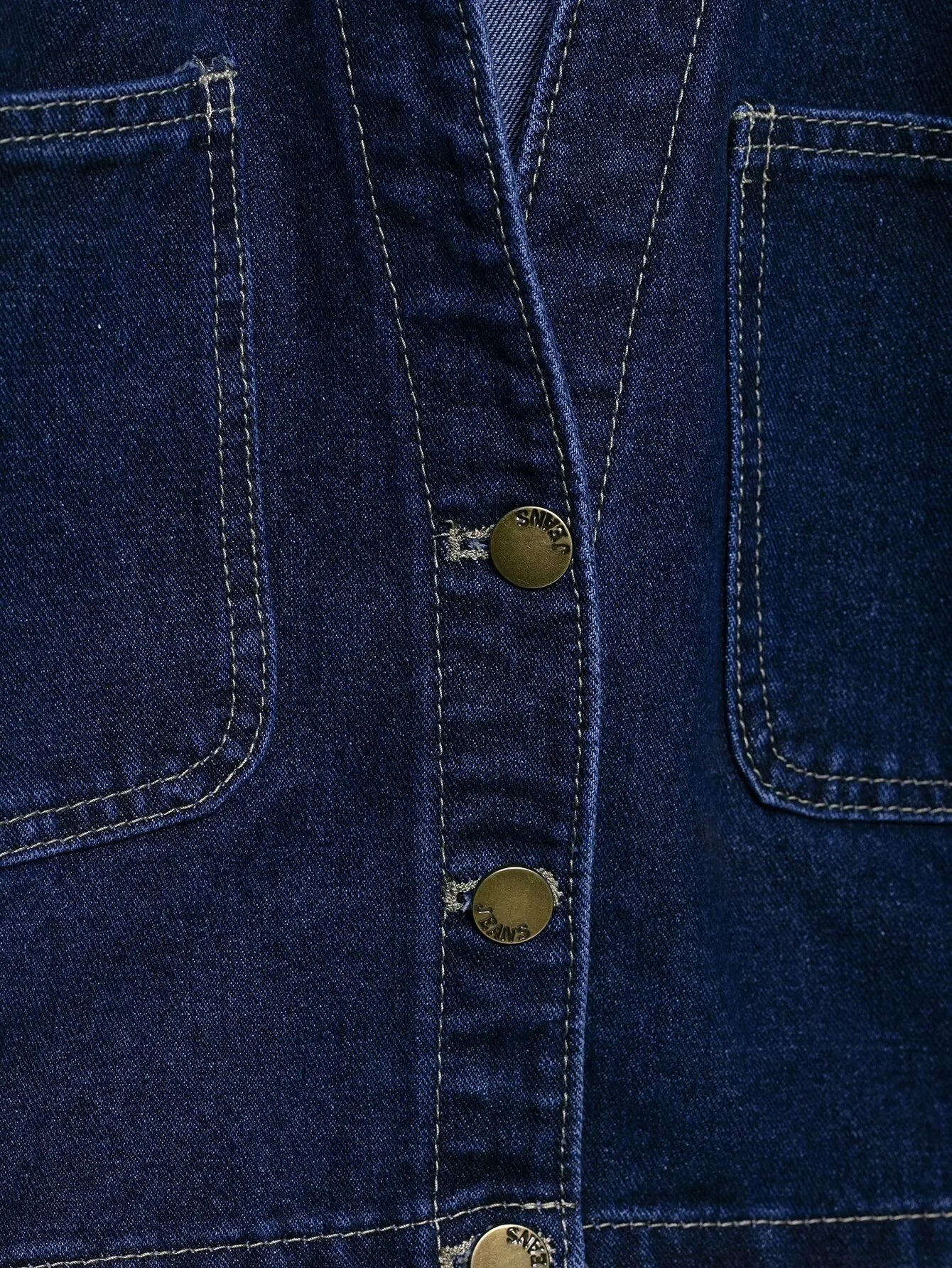 Ulvly Short-Sleeve Denim Jacket