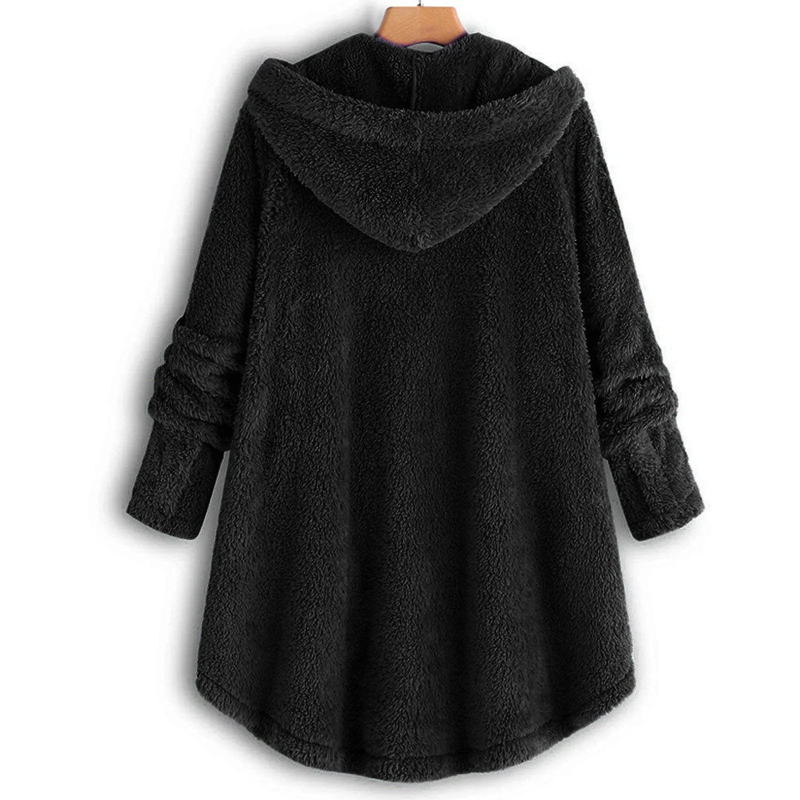 Ulvly Hooded Teddy Fleece Coat