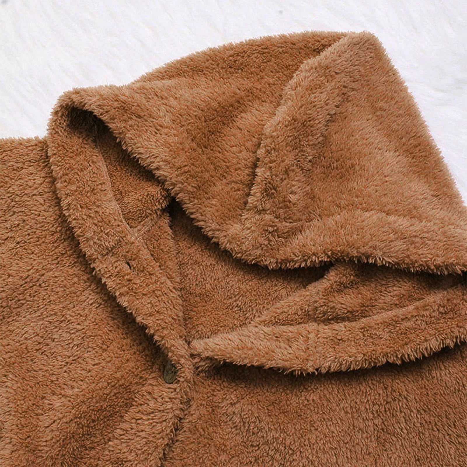 Ulvly Hooded Teddy Fleece Coat