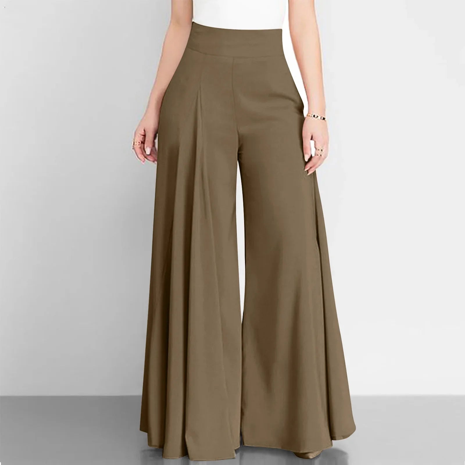 Ulvly High-Waist Wide-Leg Trousers