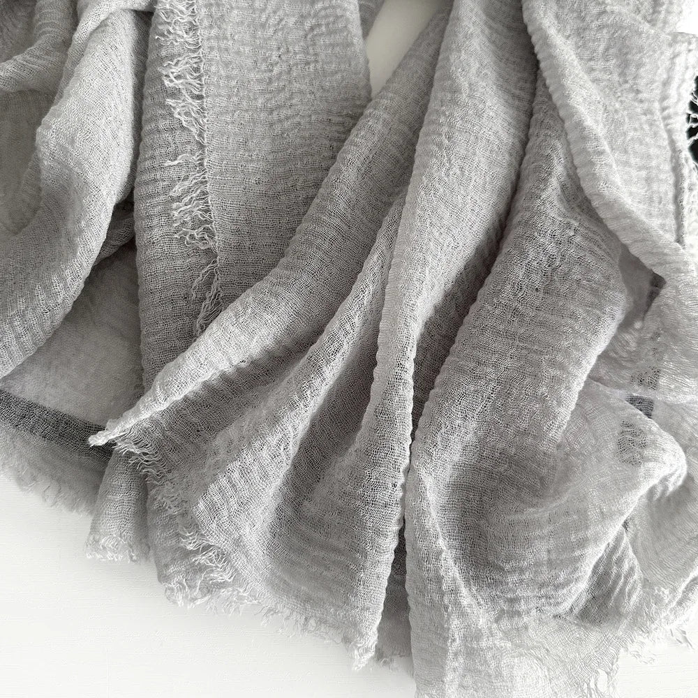 Ulvly Cotton-Linen Head Scarf