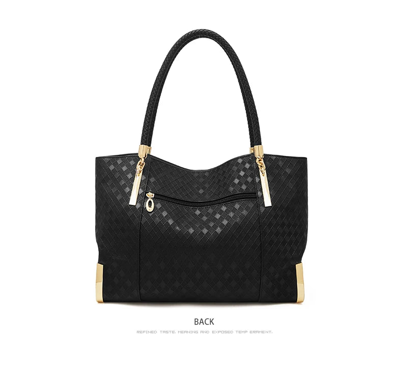 Ulvly Genuine Leather Winter Tote