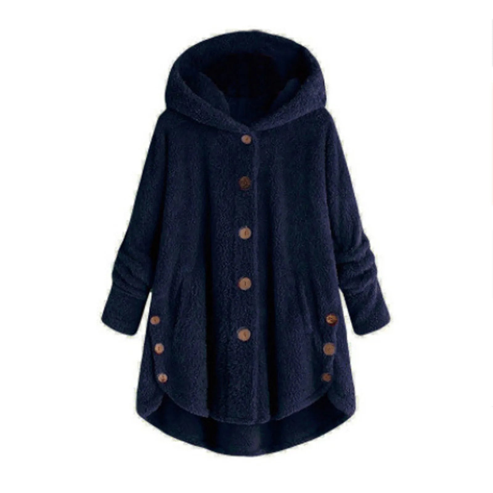 Ulvly Hooded Teddy Fleece Coat