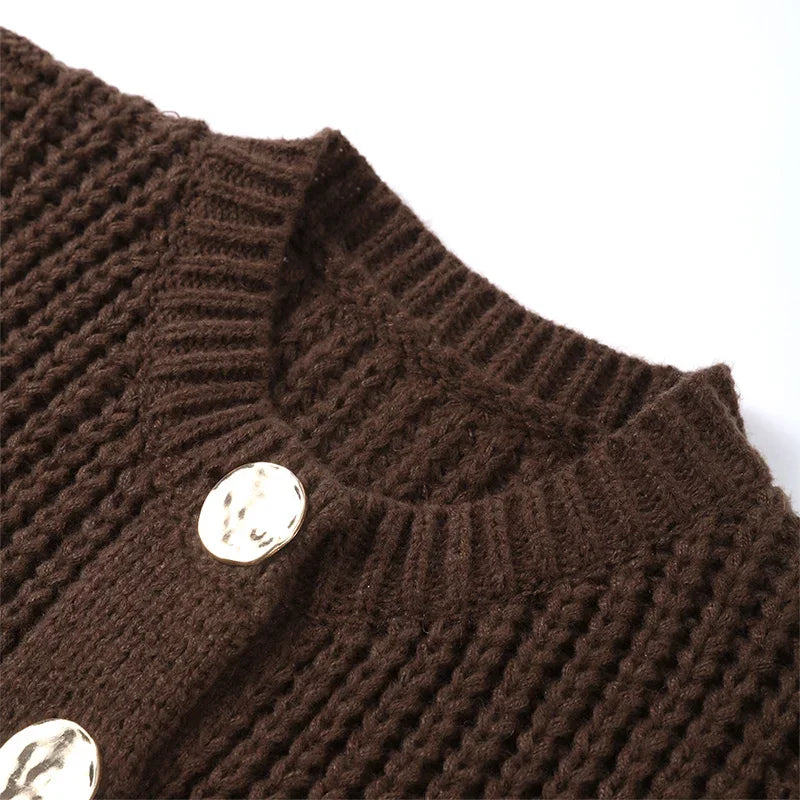 Ulvly Vintage Button Vest
