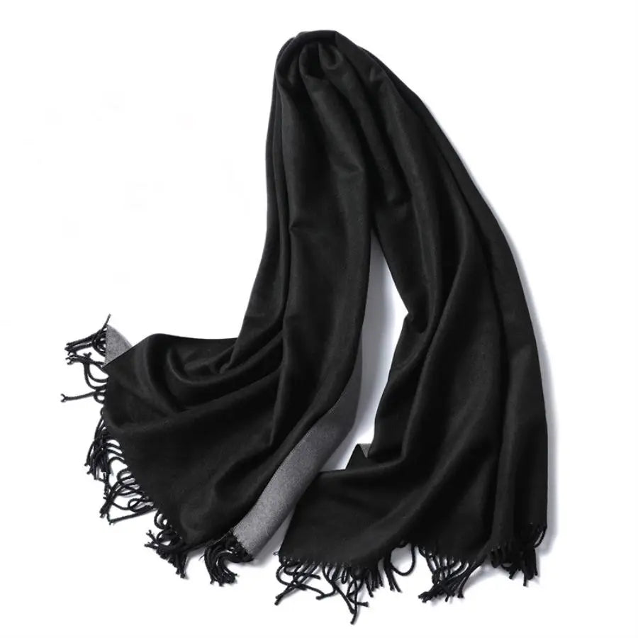 Ulvly Double-Sided Cashmere-Feel Scarf