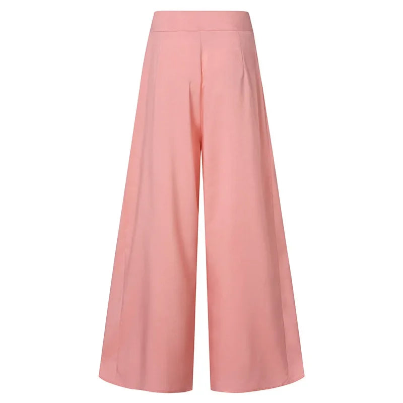 Ulvly High-Waist Wide-Leg Trousers