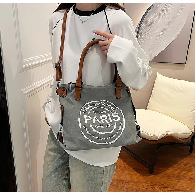 Ulvly Retro Canvas Bag