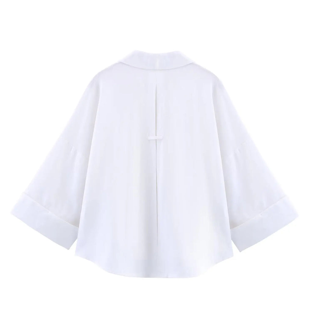 Ulvly Linen-Blend Striped Shirt
