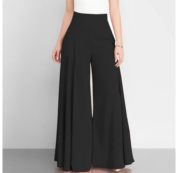 Ulvly High-Waist Wide-Leg Trousers