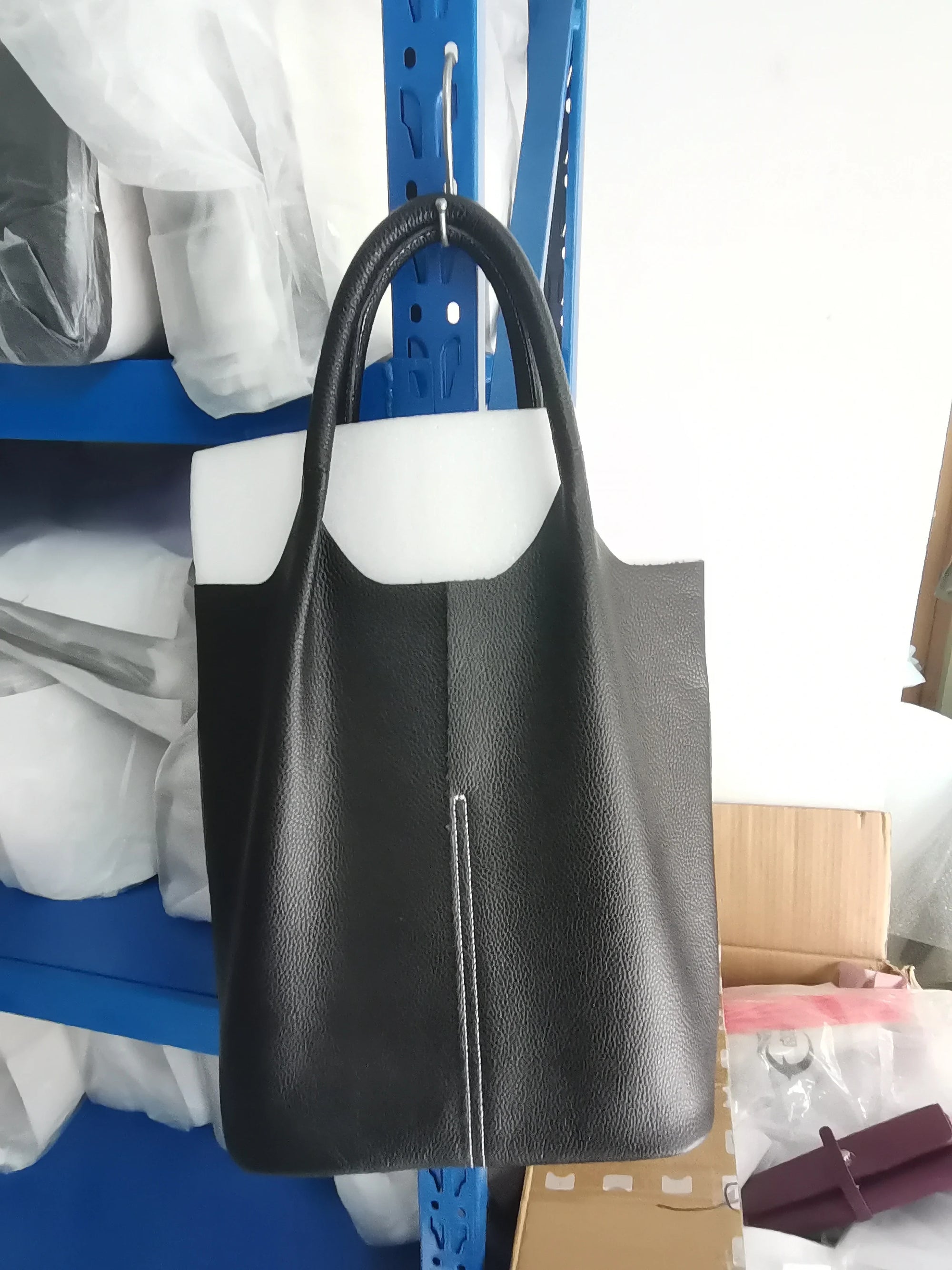 Ulvly Genuine Cowhide Commuter Tote