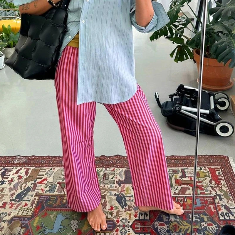 Ulvly Drawstring Wide-Leg Trousers