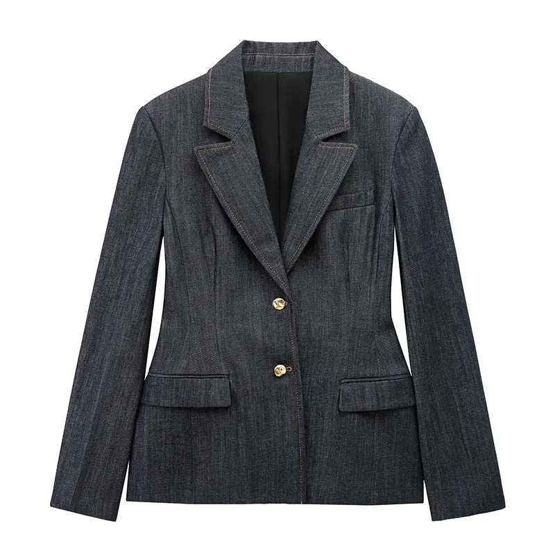 Ulvly 3-Piece Denim Suit Set