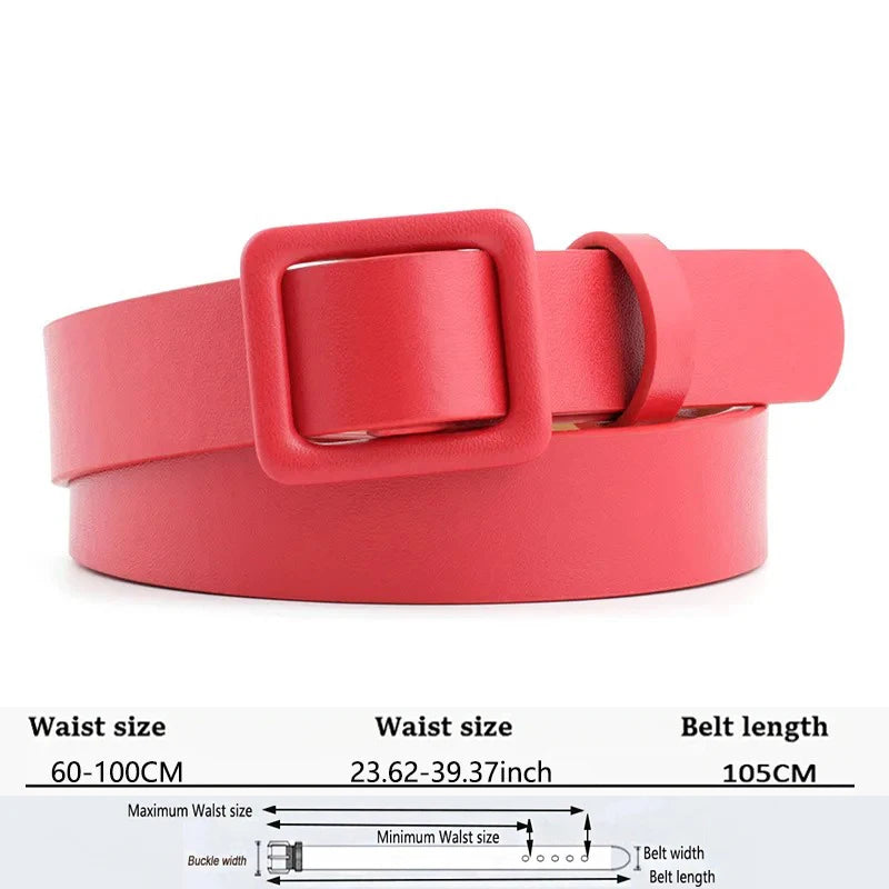Ulvly PU Leather Waist Belt