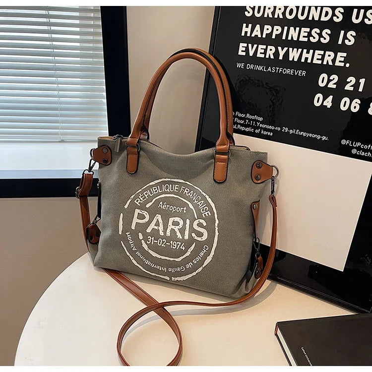 Ulvly Retro Canvas Bag