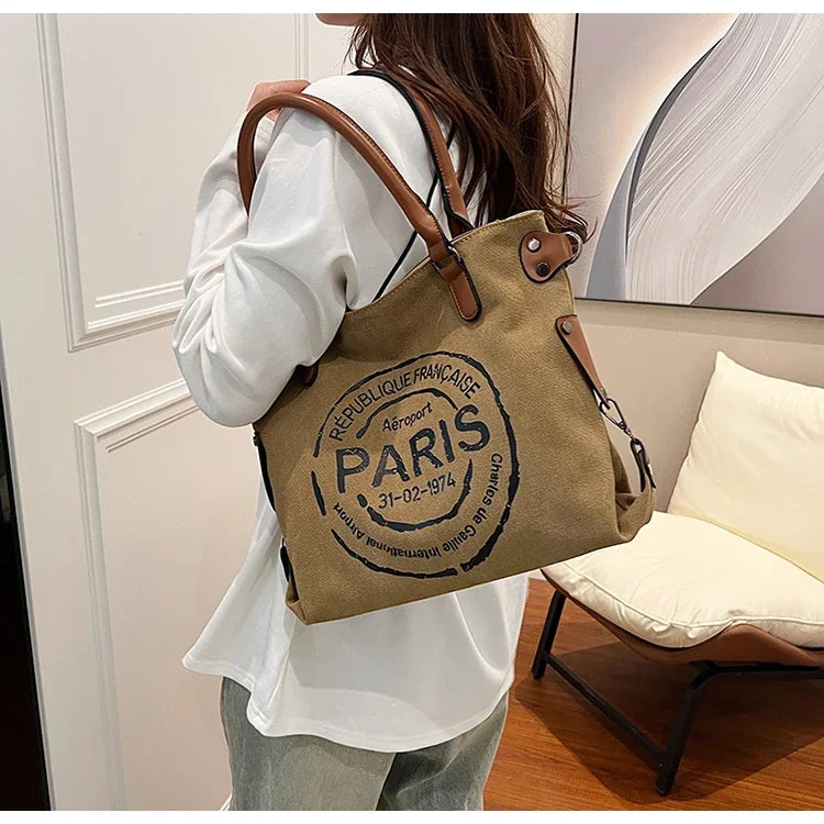 Ulvly Retro Canvas Bag