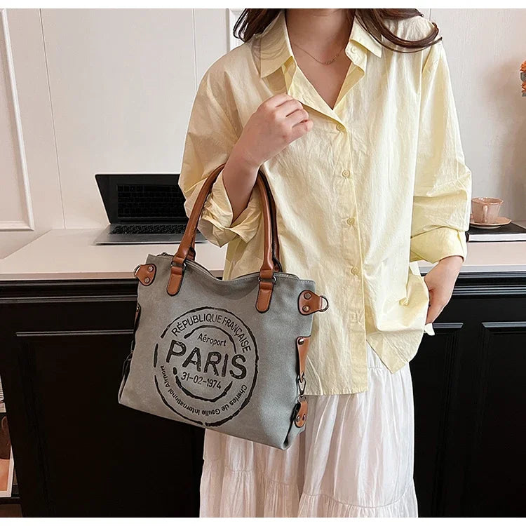 Ulvly Retro Canvas Bag