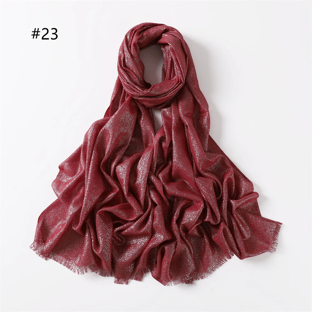 Ulvly Shimmer Fringe Shawl