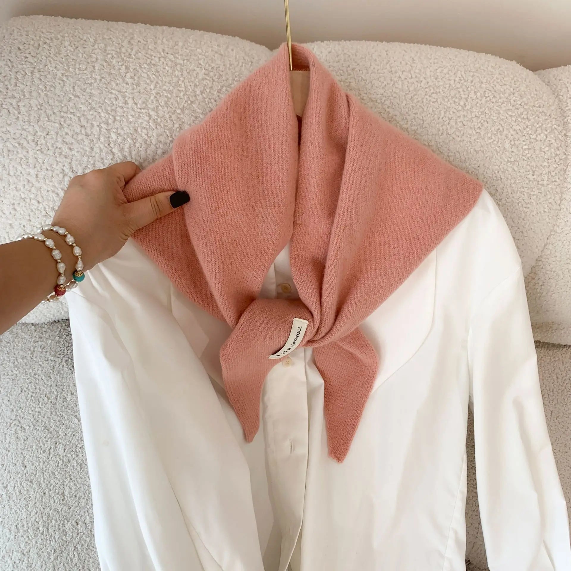 Ulvly Wool Triangle Scarf