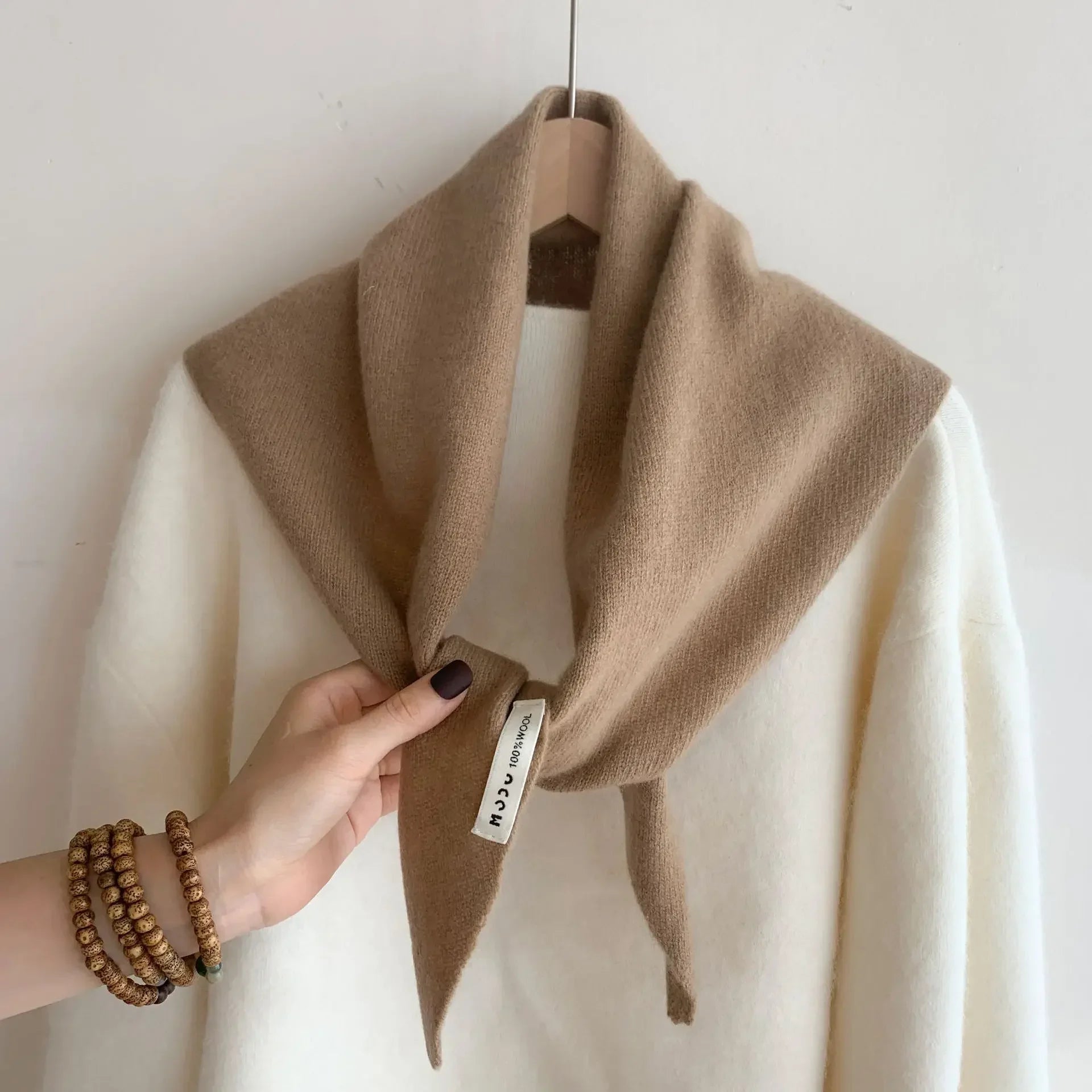 Ulvly Wool Triangle Scarf