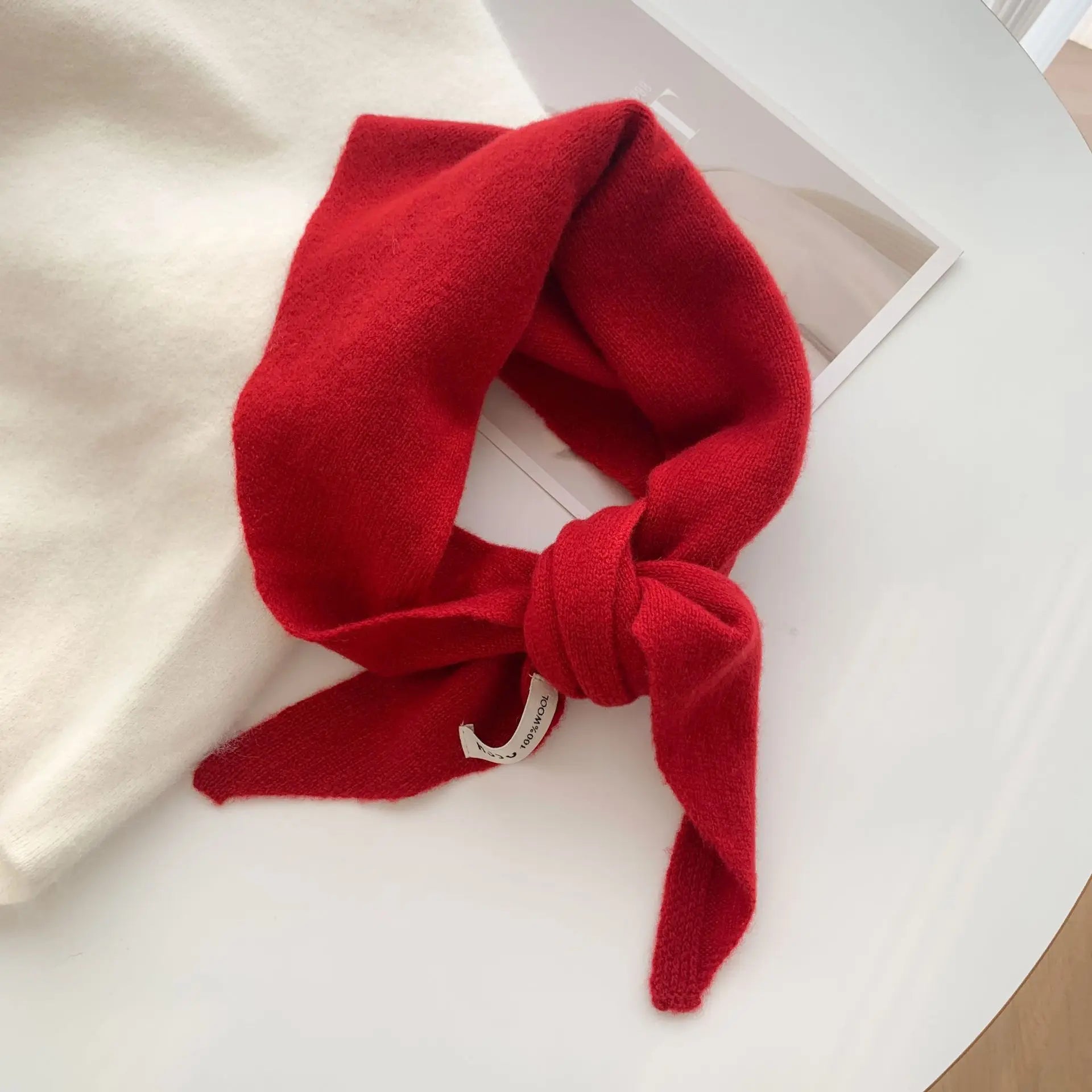 Ulvly Wool Triangle Scarf