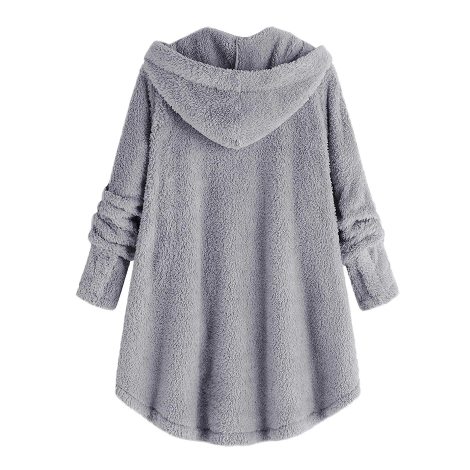 Ulvly Hooded Teddy Fleece Coat