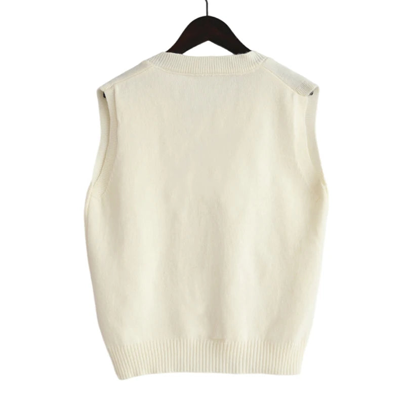 Ulvly V-Neck Knit Vest