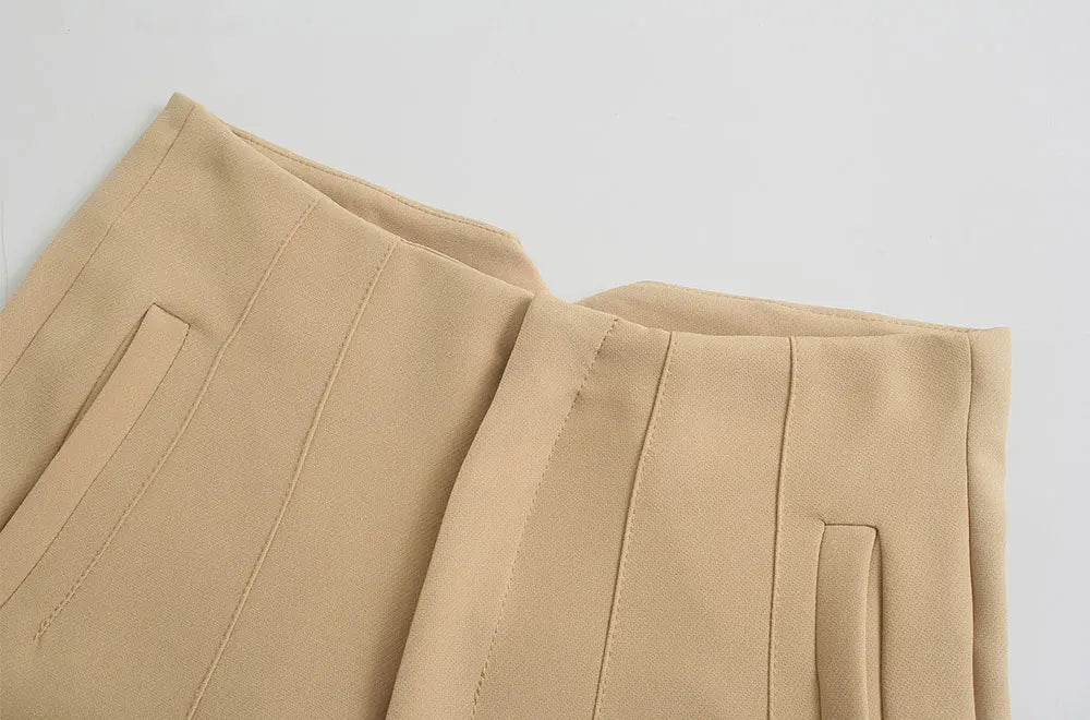 Ulvly High-Waist Ankle Trousers
