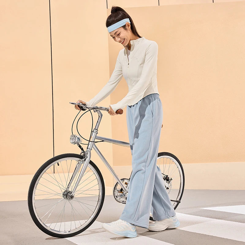 Ulvly Soft Knit Wide-Leg Pants