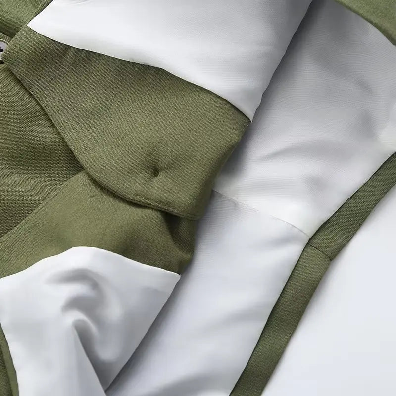 Ulvly Linen Vest &amp; Shorts Suit